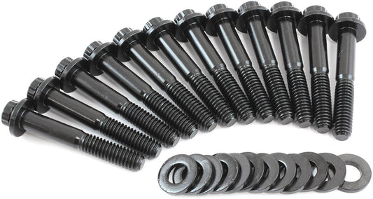 AF37-1210 - SMALL BLOCK FORD INTAKE BOLTS 289 302 351 WINDSOR 12 POINT 12 PACK Aeroflow - AF37-1210