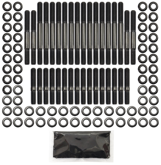 AF37-2000 - SMALL BLOCK CHEV HEAD STUD KIT12pt, OE, AF,EDEL,BRODIX,DART SBC Aeroflow - AF 37-2000