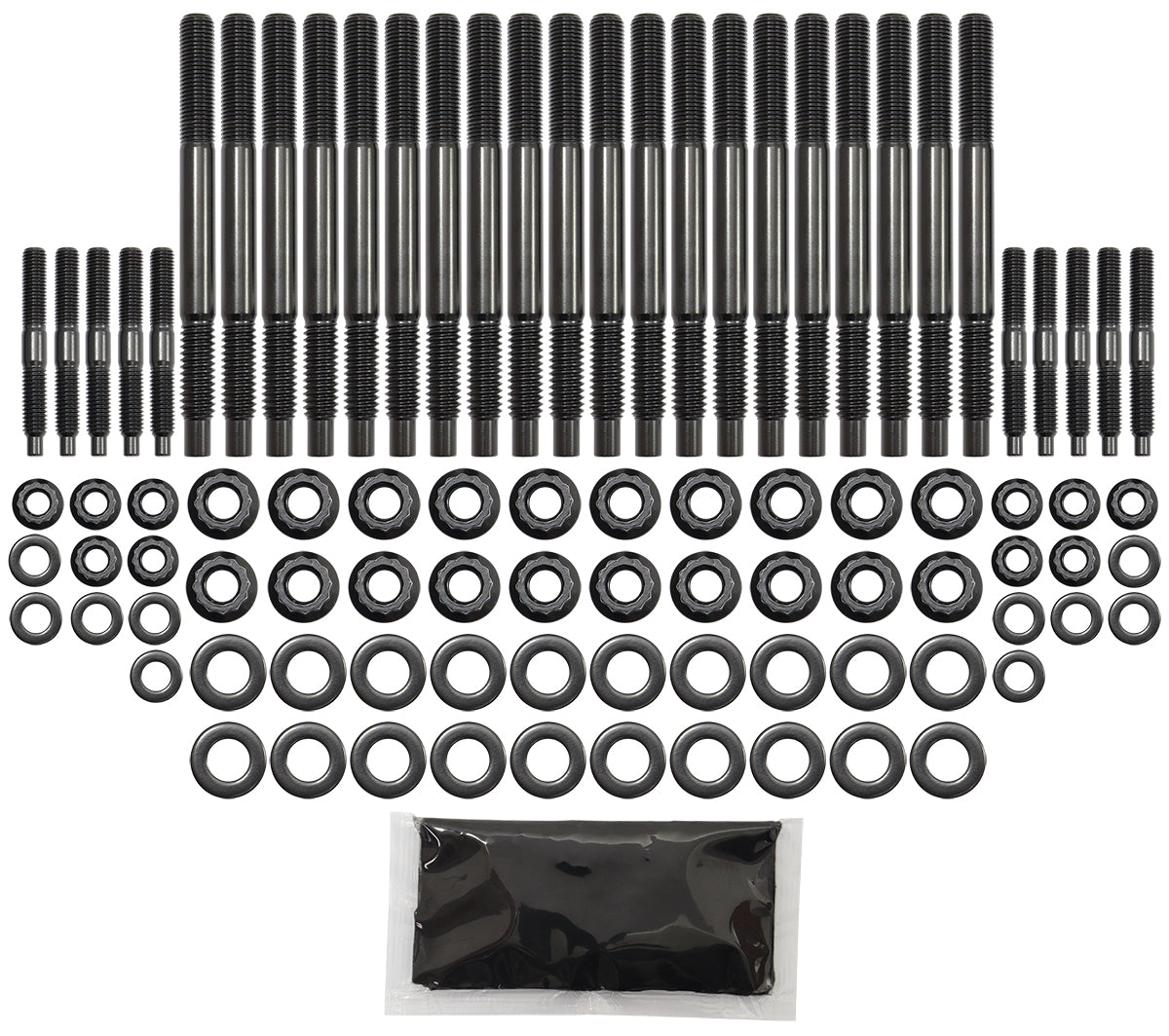 AF37-2025 - GM LS HEAD STUD KIT EVEN SIZE 12 POINT 2004 & ON