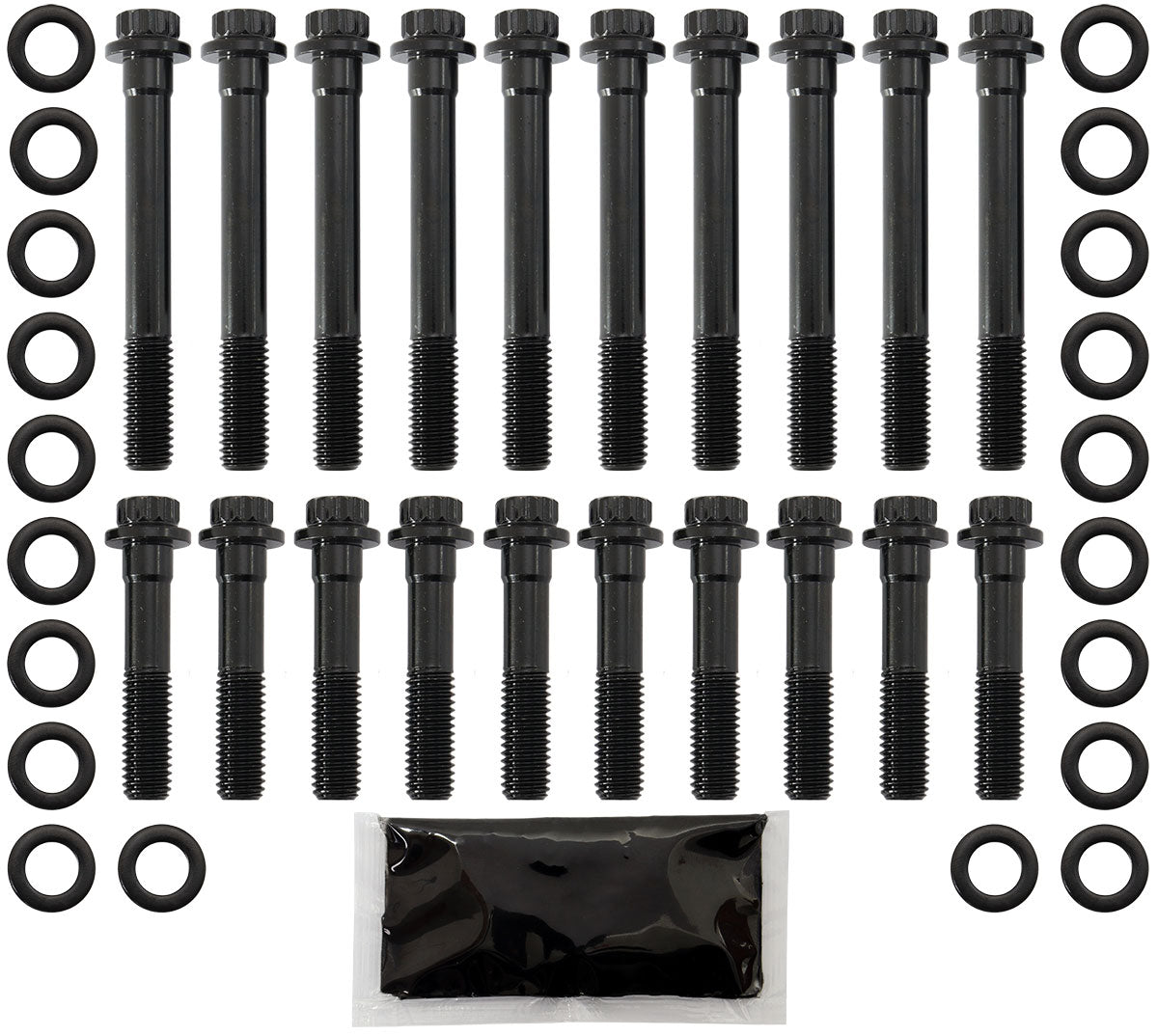 AF37-2117 - SMALL BLOCK FORD 1/2 HEAD BOLTKIT 351 WINDSOR 12 POINT SBF Aeroflow - AF 37-2117