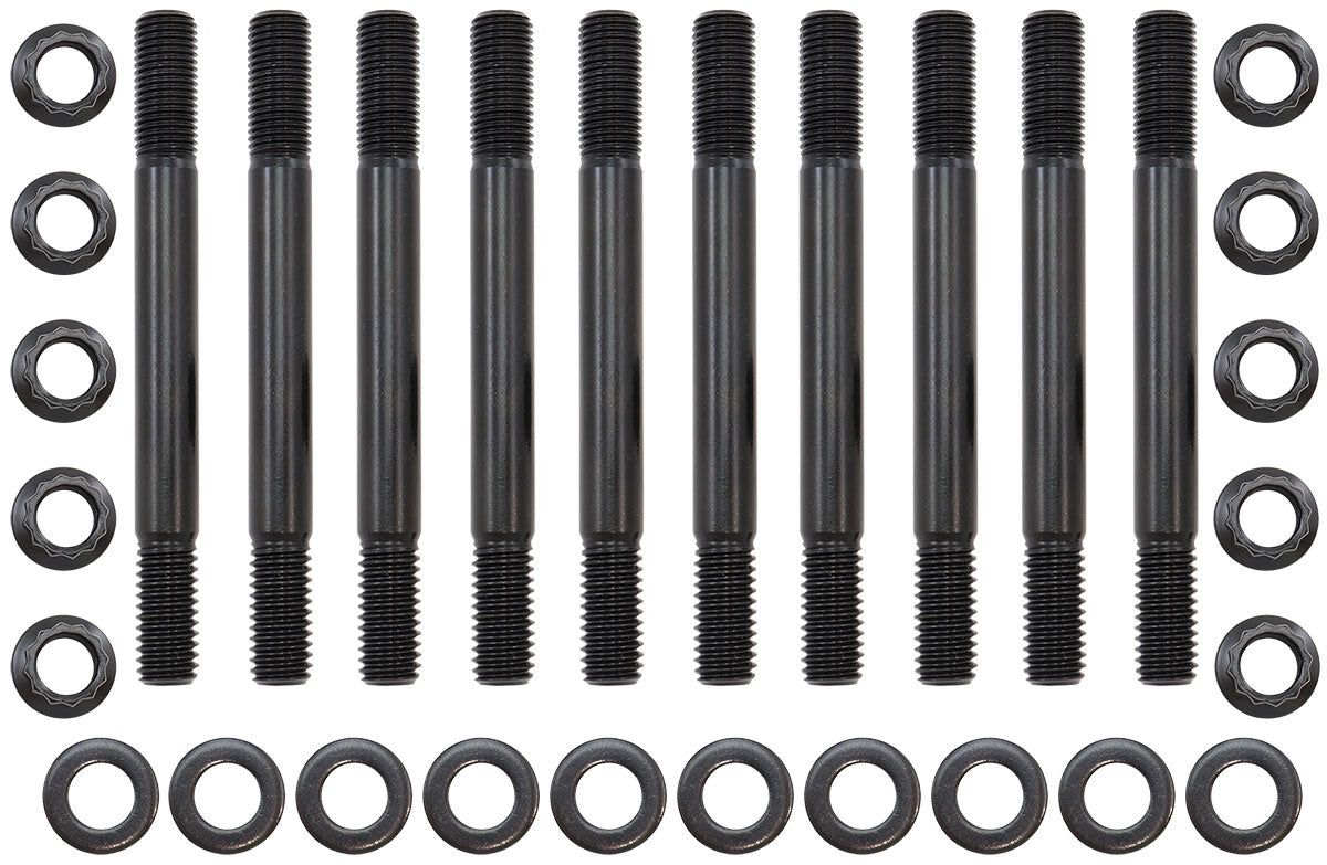 AF37-2216 - SMALL BLOCK FORD MAIN STUD KIT2 BOLT WITH GIRDLE WINDSOR 289302 SBF Aeroflow - AF 37-2216