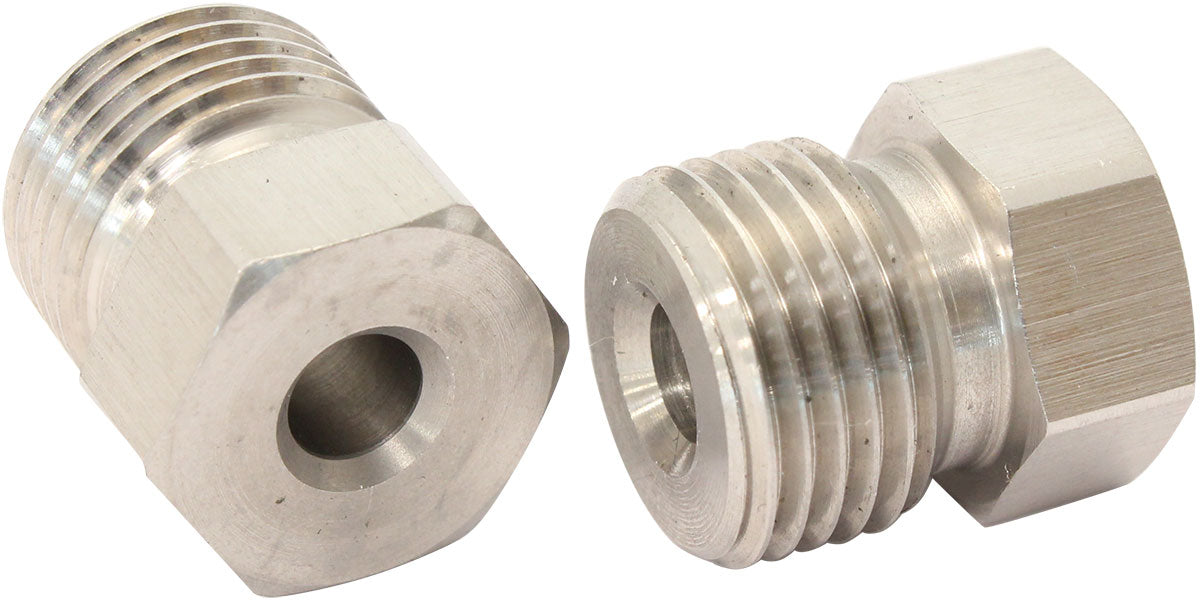 AF370 - S/S INVERTED FLARE TUBE NUT 3/16" HARD LINE TO 9/16"-20