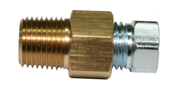 AF375-02 - UNIVERSAL LINE LOCK BRAKE FITTING, 1/8" NPT TO 3/8-24 IF