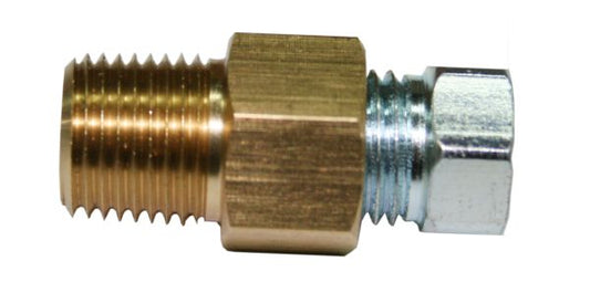 AF375-02 - UNIVERSAL LINE LOCK BRAKE FITTING, 1/8" NPT TO 3/8-24 IF