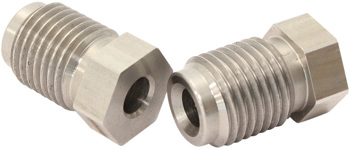 AF376 - S/S INVERTED FLARE TUBE NUT 3/16" HARD LINE TO M12 X 1.25