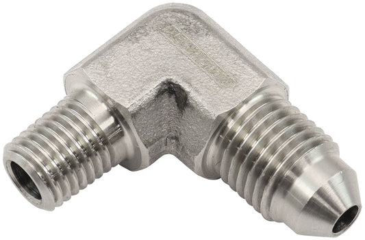 AF381-01 - S/S 90 DEG 1/16" NPT TO -3AN