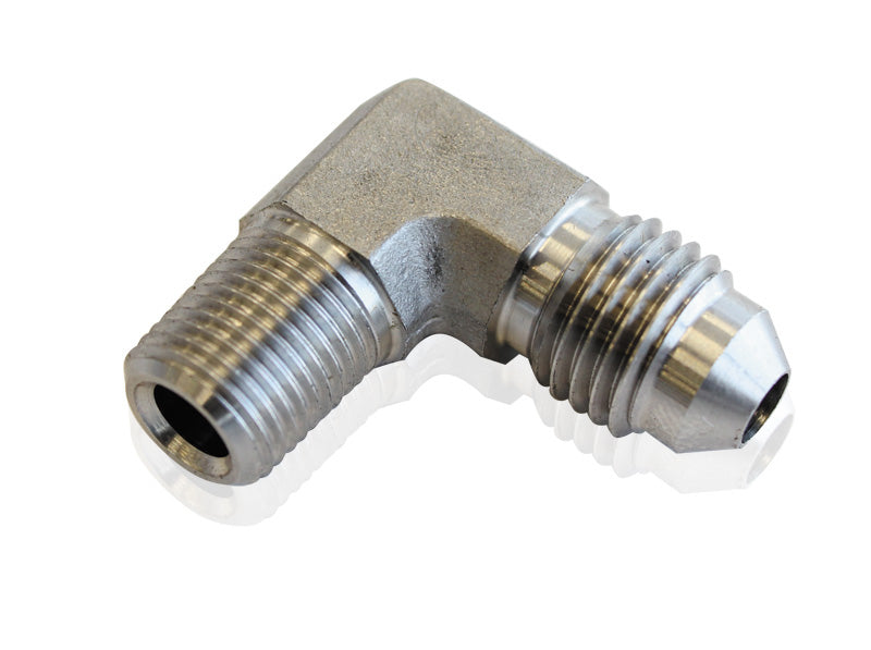 AF381-04 - S/S 90 DEG 1/8" NPT TO -4AN