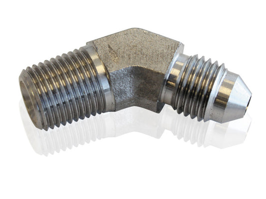 AF382-04 - S/S 45 DEG 1/8" NPT TO -4AN