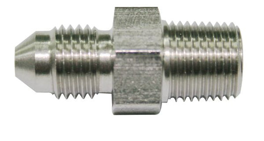 AF384-03 - 1/8" BSP to -3AN STRAIGHT STAINLESS STEEL (MALPASSI)