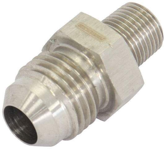 AF384-06 - 1/8" BSP to -6AN STRAIGHT STAINLESS STEEL