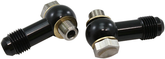AF396-06 - 1/8" NPSM BANJO KIT -6AN S/S 1/8 C4 TRANS FITTING PAIR ALLOY Aeroflow - AF 396-06