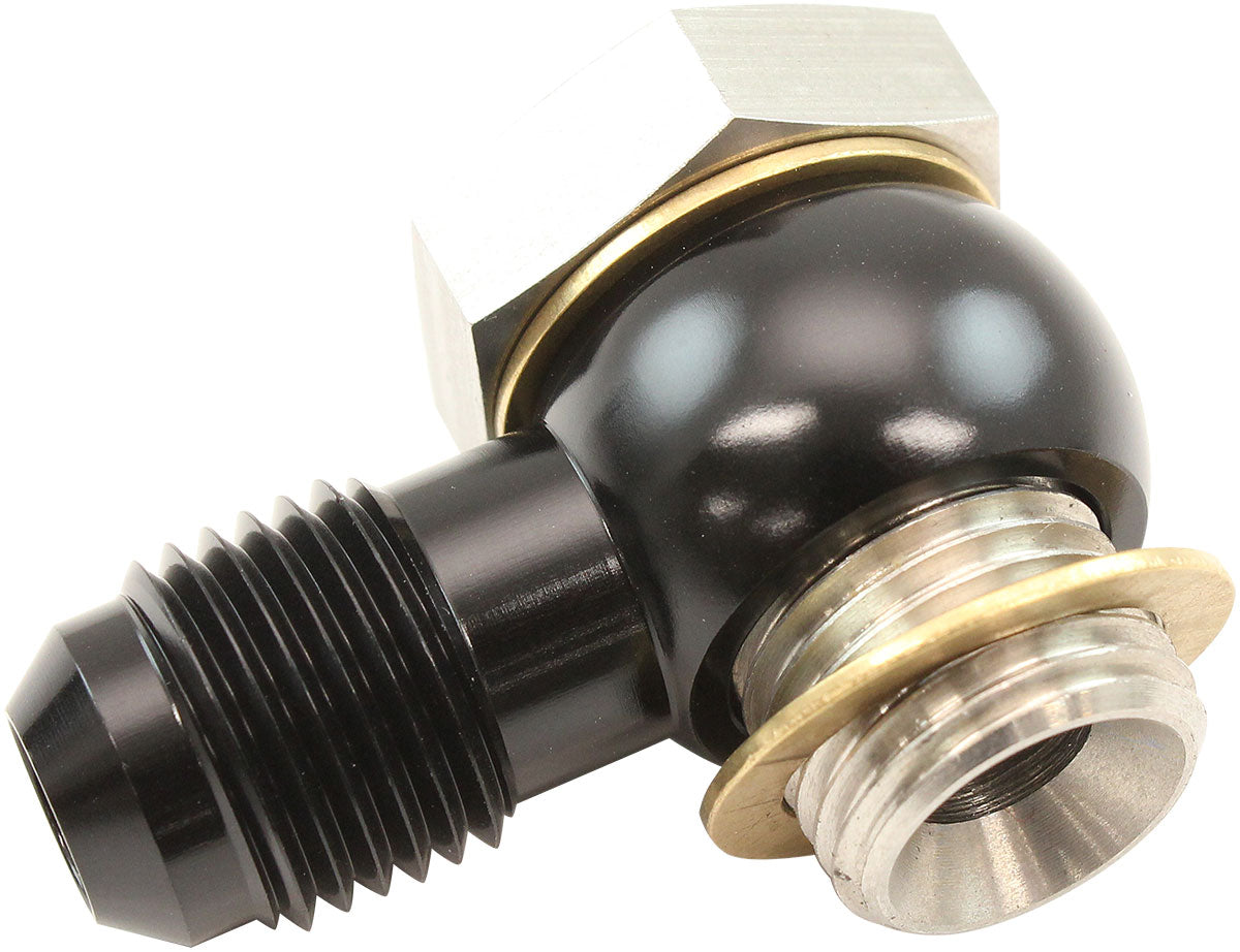 AF399-06 - 9/16 NPSM SHORT BANJO KIT -6ANS/S 4L80E TRANS FITTIN 9/16-18ALLOY Aeroflow - AF 399-06