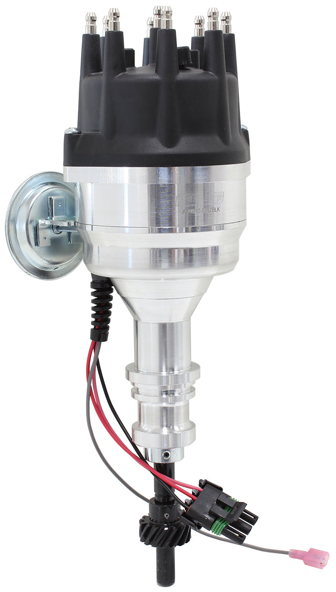 AF4010-8352BLK - SB FORD 289 302W READY TO RUN DIST, VAC ADV SBF BLACK CAP