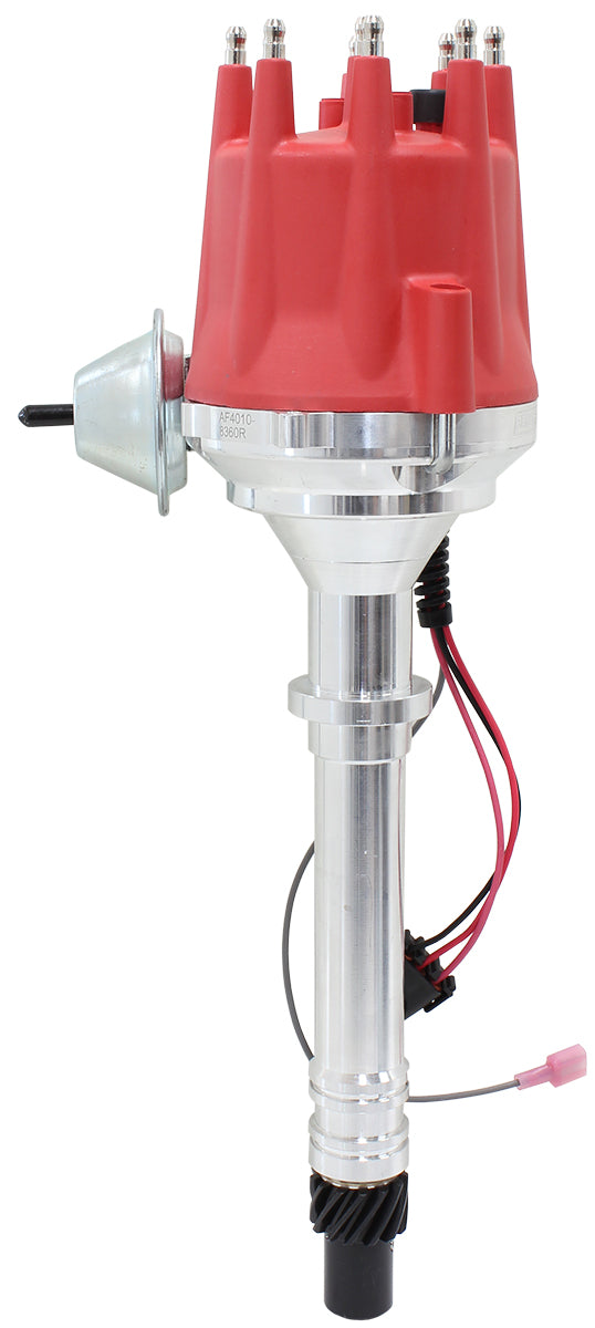 AF4010-8360R - SB BB CHEV READY TO RUN DIST VAC ADVANCE RED CAP SBC BBC