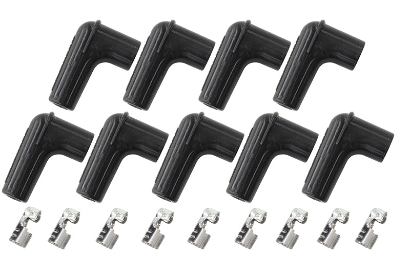 AF4030-8850 - 9 X SPARK PLUG BOOTS,TERMINALS90 DEG. 9 BOOTS & 9 TERMINALS