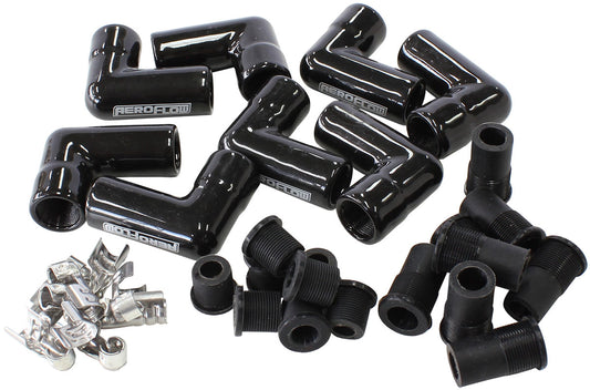 AF4038-3311C-8 - CERAMIC 90 BOOTS & TERMINALS 8 BOOTS & 8 TERMINALS 90 DEGRE