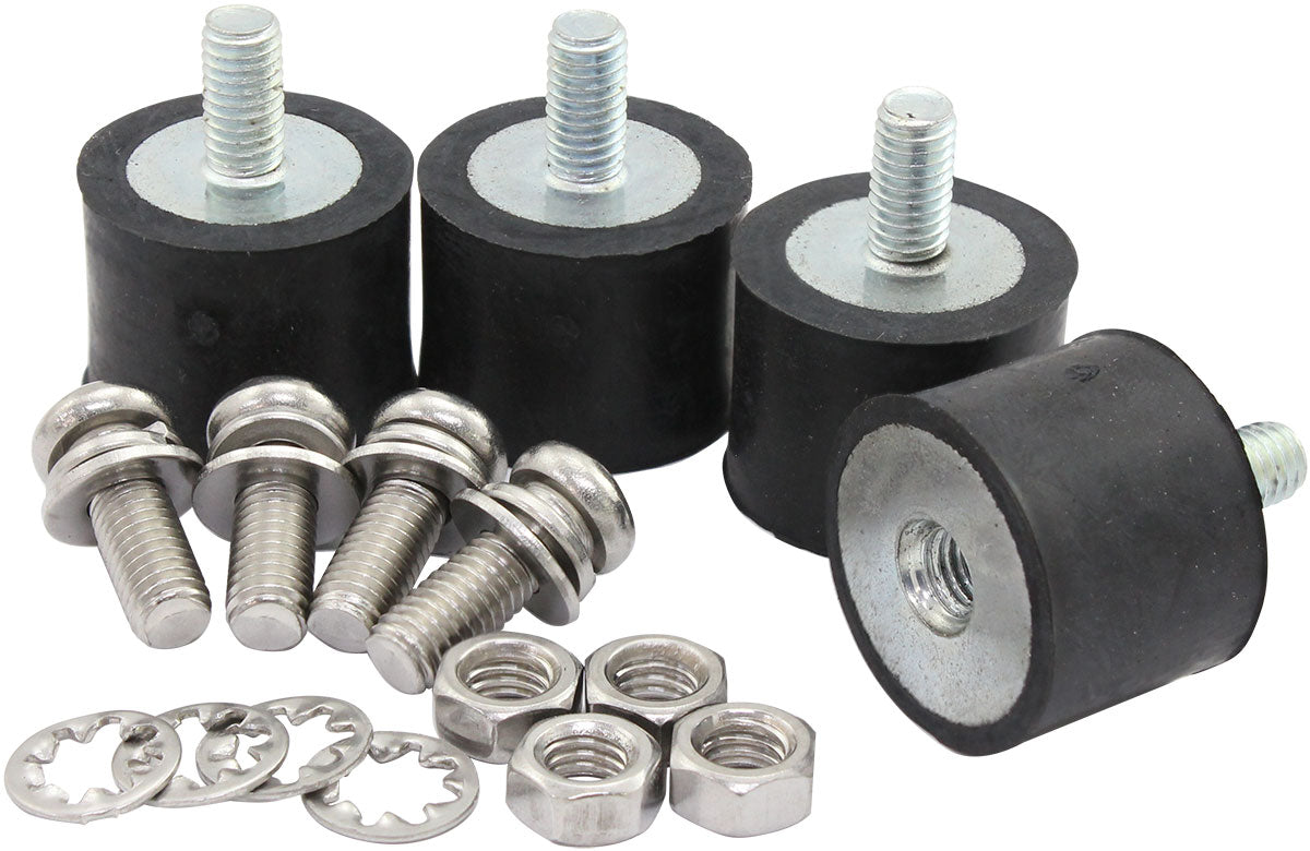 AF4040-6424 - VIBRATION MOUNTS PACK OF 4 SUIT DIGTIAL IGNITIO 4040-6425CONTROL Aeroflow - AF4040-6424