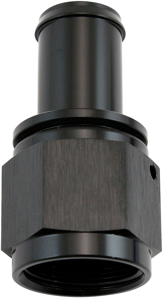AF411-10BLK - FEMALE -10AN TO 5/8" BARB BLACK WITH TUBE NUT