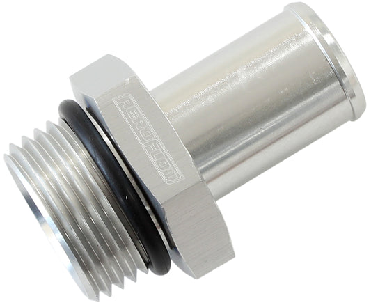 AF414-12-12S - -12ORB TO 3/4" PUSH ON BARB SILVER