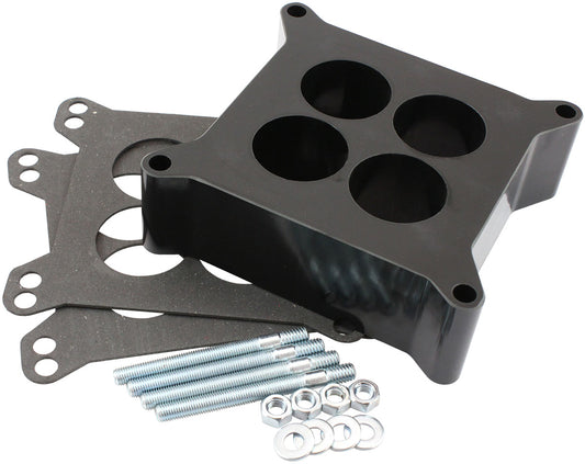 AF42-9135 - CARBURETTOR PHENOLIC 2" 4 HOLESPACER BLACK 4150 CARBY