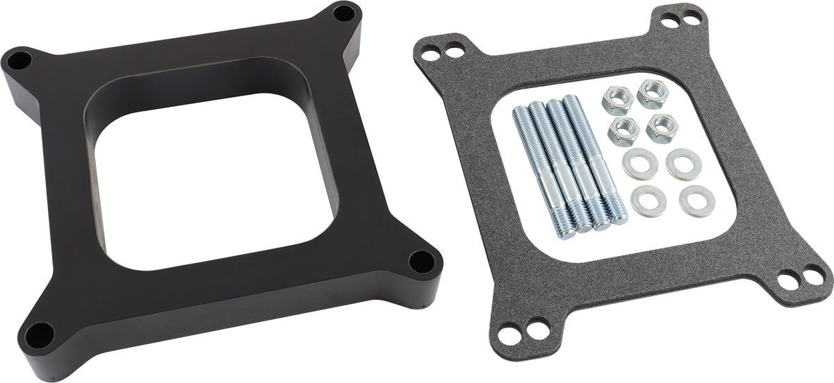 AF42-9136 - CARBURETTOR PHENOLIC 1" OPEN SPACER BLACK 4150 CARBY