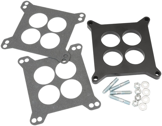AF42-9138 - CARBURETTOR PHENOLIC 1/2" HOLE4 SPACER BLACK 4150 CARBY