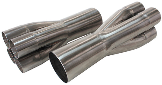 AF4212-400 - AEROFLOW MERGE COLL 2-1/8-4" 2-1/8" TO 4" 304 STAINLESS