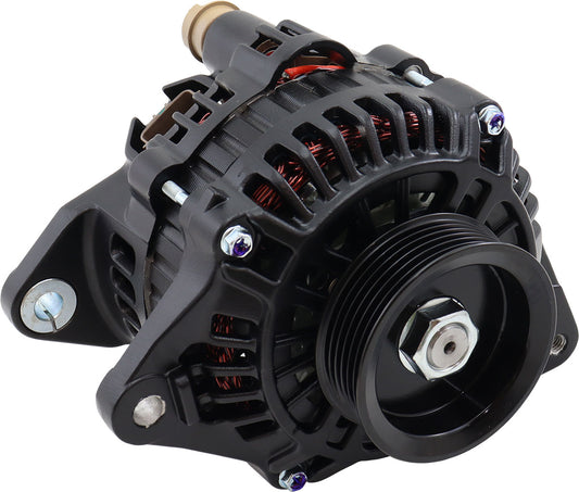 AF4275-1500 - MITSUBISHI 4G63 130A HIGH OUTPUT ALTERNATOR BLACK