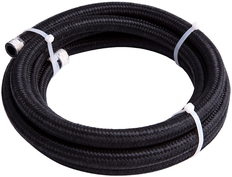 AF450-12-3M - BLACK BRAID LIGHT WEIGHT -12AN3 METERS 17.4mm ID 24.6mm OD