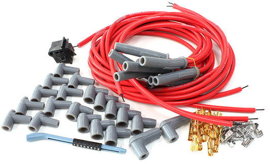 AF4530-31199 - UNIVERSAL RED STRAIGHT SPARK PLUG LEADS POINTS & HEI