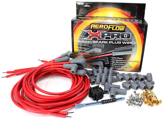 AF4530-31239 - UNIV LEAD SET RED 90deg V8 90deg PLUG STD & HEI RED