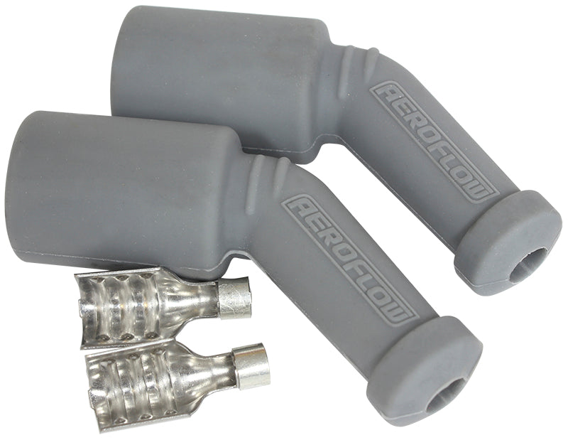 AF4530-3304 - COIL BOOTS & TERMINALS LS 45 DEG 2 BOOTS,TERMINAL GREY