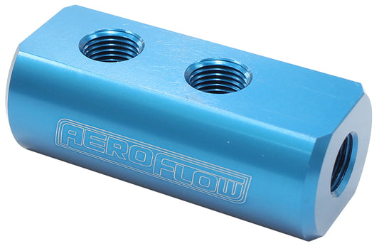 AF456-01-04 - COMPACT DISTRIBUTION BLOCK 1 IN, 4 OUT ALL PORTS 1/8" NPT