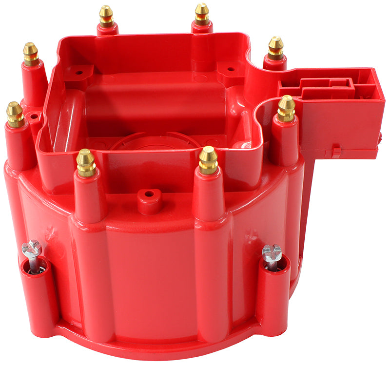 AF4595-8362 - CHEV V8 HEI DISTIBUTOR CAP RED COLOUR SUITS 4010-8362