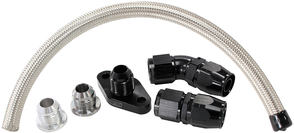 AF463-22 - UNIVERSAL TURBO DRAIN KIT SUITS TURBO WITH 51MM CENTRES