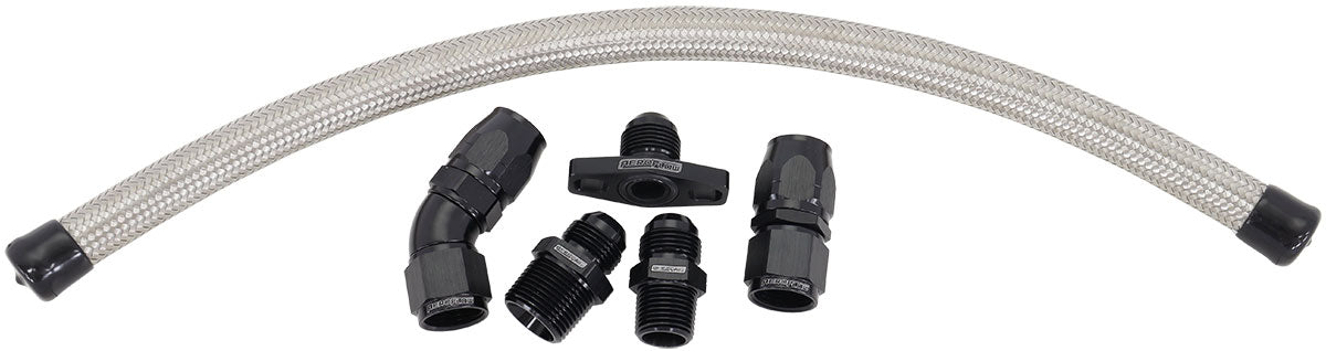 AF463-23 - NISSAN RB SR TURBO DRAIN KIT HIGH MOUNT TURBO ONLY CA18 SR20 RB26 RB25 RB20- AF 463-23