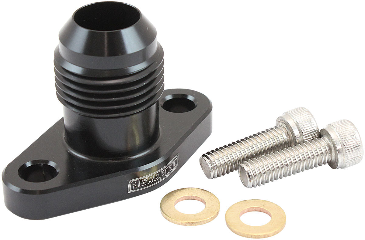 AF463-28 - MITSUBISHI 4G63 OEM OIL PAN TURBO DRAIN FITTING MALE -10AN
