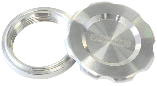 AF465-32 - 2" WELD BUNG AND RAW CAP LOW PROFILE FEMALE WELD-ON
