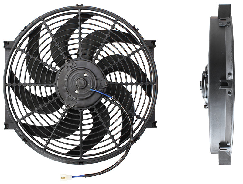 AF49-1002 - 14" CURVED BLADE ELECTRIC FAN REVERSIBLE 1650 CFM