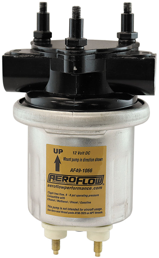 AF49-1066 - COMPACT GOLD FUEL PUMP 6-8 PSIOPERATING 72 GPH ELECTRIC LIFT