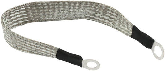 AF49-1093 - EARTH STRAP 300mm LONG GROUND ALTERNATOR 5/16" 3/8" EYELET