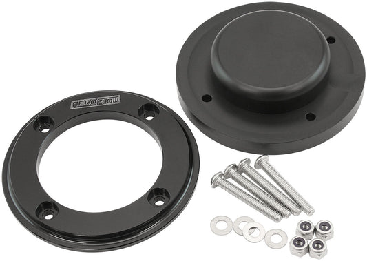 AF49-1215BLK - IGNITION WIRE BLANK FIREWALL NO HOLE GROMMET KIT SPARK PLUGLEAD Aeroflow - AF 49-1215BLK