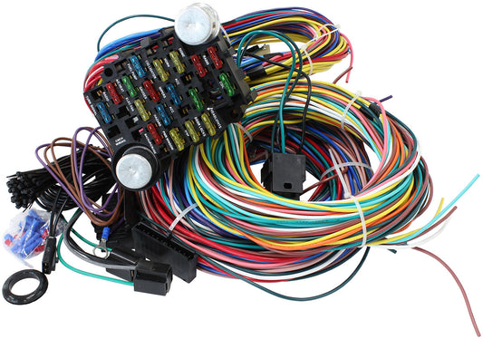 AF49-1502 - 21 CIRCUIT UNIVERSAL WIRING HARNESS 21 FUSE 12V