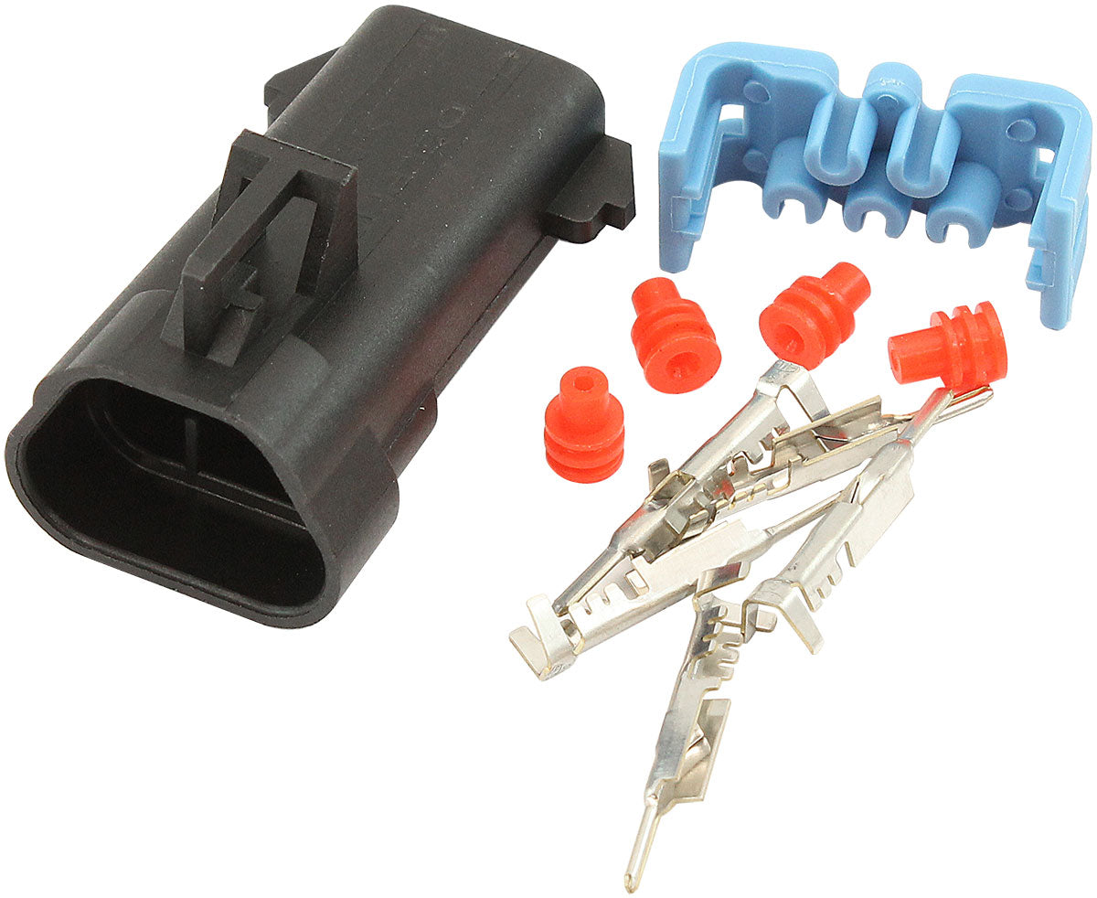 AF49-1587 - HOLDEN GM LSA O2 SENSOR MALE PLUG & PINS COMMODORE SINGLE Aeroflow - AF 49-1587