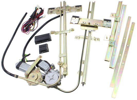 AF49-1600 - ELECTRIC POWER WINDOW KIT SUIT 2 DOOR FLAT GLASS
