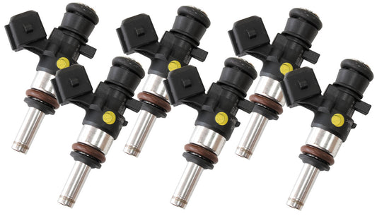 AF49-1907-6 - BOSCH 980CC FUEL INJECTORS 6 MATCH SET FLOWED 0280158040 SHORT JETRONIC - AF 49-1907-6