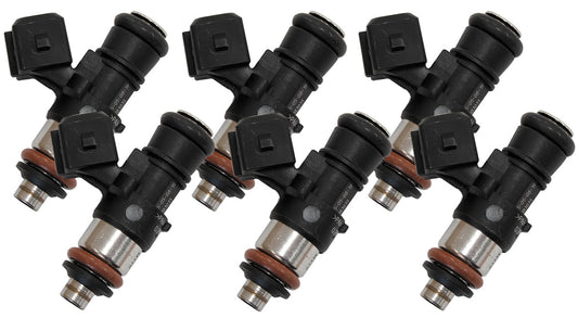 AF49-1908-6 - BOSCH 1462CC FUEL INJECTORS 6 MATCH SET FLOWED 0280158333 SHORT JETRONIC - AF 49-1908-6