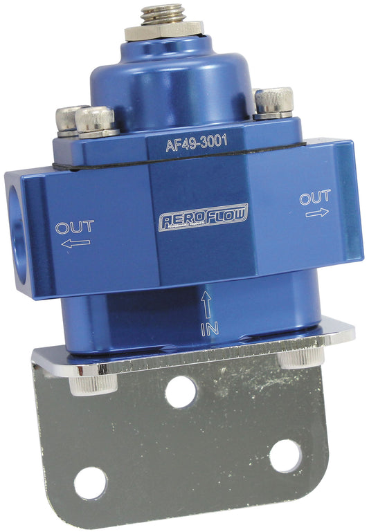AF49-3001 - RED STYLE REG 1-11 PSI ADJUSTABILLET 1In 2 Out -8 ORB PORTS