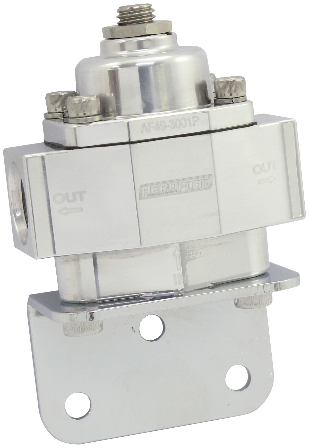 AF49-3001P - RED STYLE REG 1-11 PSI ADJUSTABILLET 1In 2 Out -8 ORB PORTS