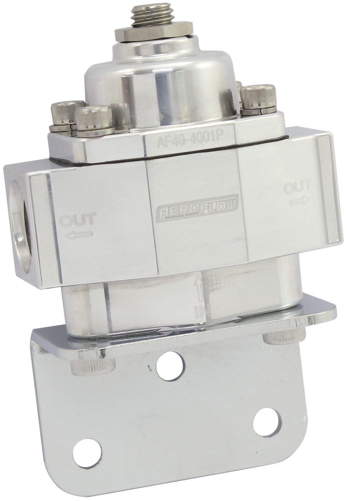 AF49-4001P - RED STYLE REG 1-11 PSI ADJUSTABILLET 1In 2 Out 3/8 NPT PORT